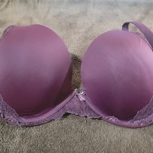 Women's Soft Padded, Soft Mesh Memory Push Up Bra